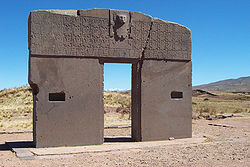 Gateway of the Sun in Tiwanaku