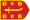 Zulfikar flag typically in use during the 16th and 17th centuries. The design is a rough approximation of the Zulfikar flag used by Selim I in the 1510s.