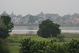 Ayodhya Ghaat on the bank Ghaghara river.