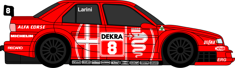 Archivo:DTM 1993 Nicola Larini.svg