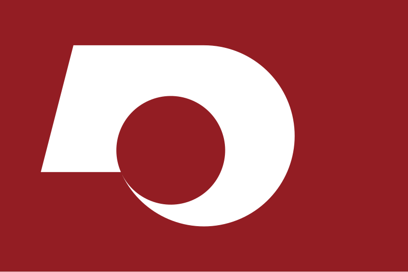 Archivo:Flag of Kumamoto Prefecture.svg