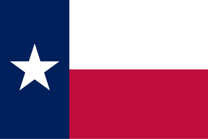 Archivo:Flag of Texas.svg