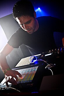 Boratto performing at MUTEK