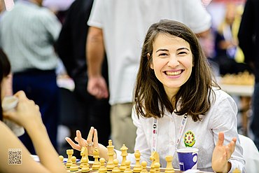 Turkan Mamedyarova - chess player who holds the title of Woman grandmaster