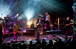 Marillion, 2009. L-R: Ian Mosley, Pete Trewavas, Steve Hogarth, Mark Kelly, and Steve Rothery.