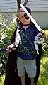 Boy dressed as a pirate