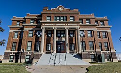 Lynn County Courthouse in Tahoka