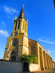 The church in Hampont