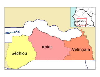 Location in the Kolda Region