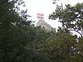 Jumeirah Essex House sign as seen from Central Park