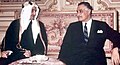 Image 15Faisal (left) and Nasser in Cairo, 1969 (from History of Saudi Arabia)