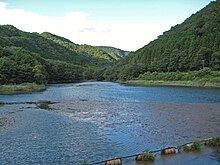 Nishigoya Dam lake.jpg