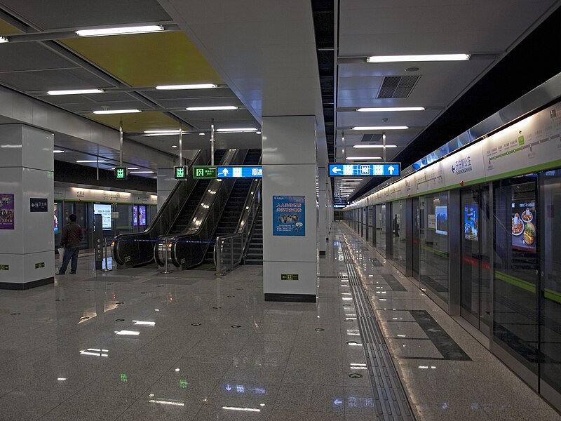 File:Qilizhuang station platform.jpg