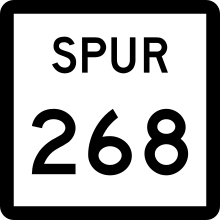 Texas Spur 268.svg