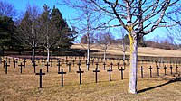 German Military cemetery at Thanvillé.