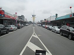 Victoria Street in Dargaville (2015)