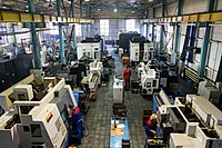 Mazak machines in the Kubanzheldormash machinery company in Armavir, Russia.