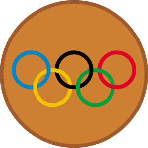 Файл:Bronze medal olympic.svg