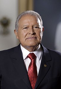 Prof. Salvador Sánchez Cerén 45.º (2014-2019) 18 de junio de 1944 (80 años)