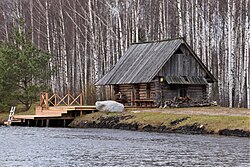 Smoke sauna in Leevre village