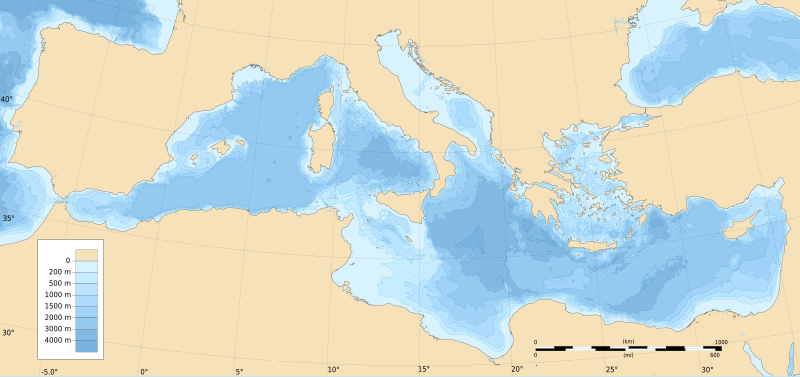 File:Mediterranean Sea Bathymetry map.svg