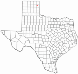 Location of Canadian, Texas