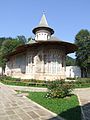 Orthodox church in Voroneţ, Romania