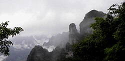 境内4A级风景区柴埠溪风光