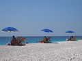 Dhermi beach. Between Vlora and Saranda.