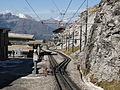 View of the station looking north