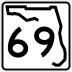 State Road 69 marker