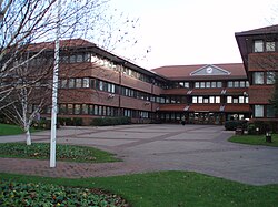 Gateshead Council Building, the seat of the Borough Council