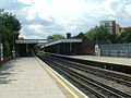 Looking westbound, though as the platforms are aligned north/south, we are actually looking south!