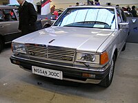 第六代日產Cedric Y30型四門轎車前期車頭(歐洲樣式)