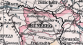 Grünberg on German map of 1905