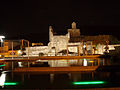 Ribadavia.Castillo nocturno