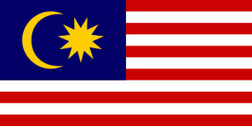 Bandera de la Federación Malaya desde 1950 hasta 1963