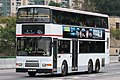 A typical double-decker bus used for urban mass transport