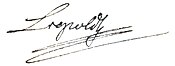 Firma de Leopoldo I del Sacro Imperio Romano Germánico