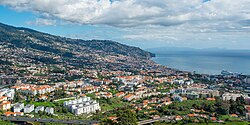 A January 2014 view of Funchal, the capital city of the autonomous region.