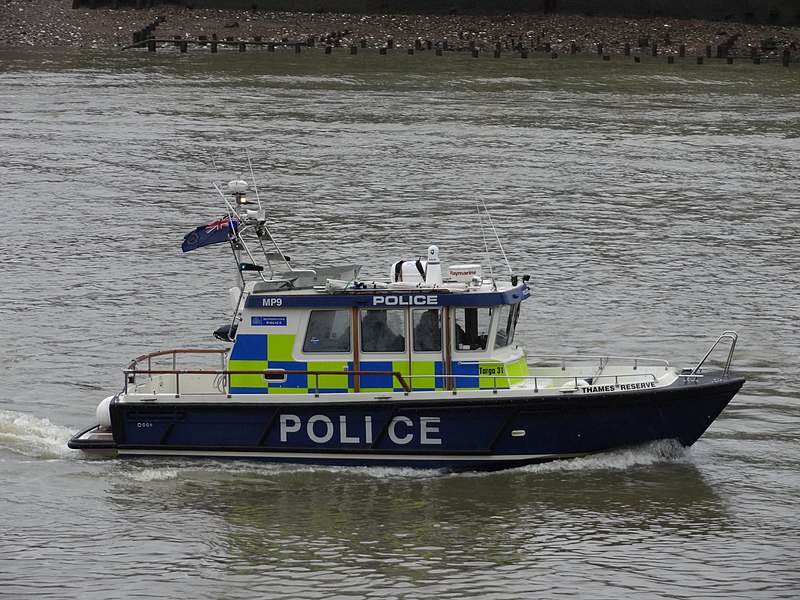 File:POLICE BOAT RIVER THAMES.jpg