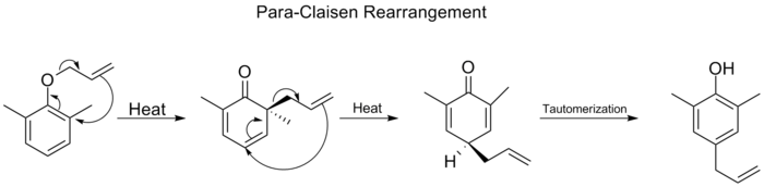 Para-Claisen rearrangement