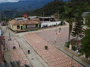 Central square Zetaquirá