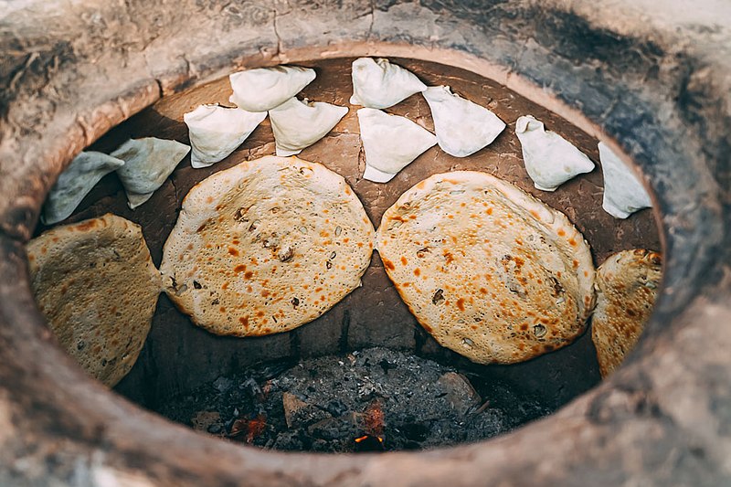 File:Turkmenistan bread baking.jpg