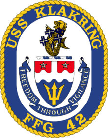 USS Klakring FFG-42 Crest.png