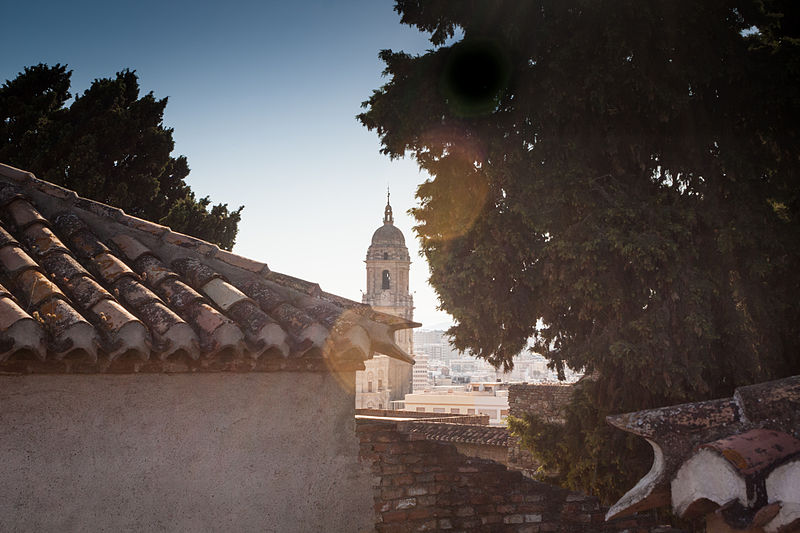 Archivo:Alcazaba Catedral Malaga.jpg