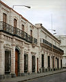 old aristocratic street in Arequipa