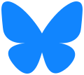 First version of butterfly logo, released December 2023