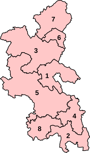 Proposed Revised constituencies in Buckinghamshire (2024-present)