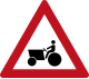 Farm vehicles crossing